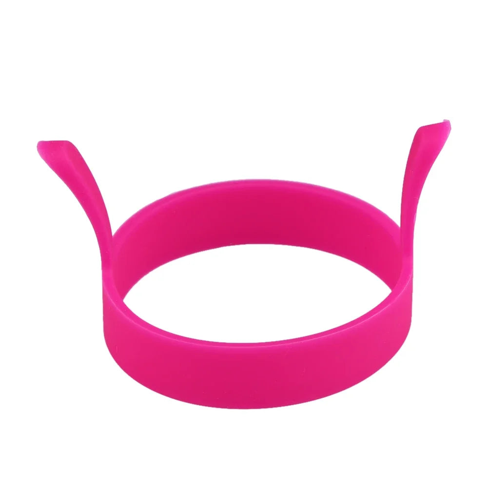 8X Silicone Ring Fried Egg Mold Nonstick Pancake Ring Molds Heat Resistant Multi-function Portable Creative for Cooking DIY Tool