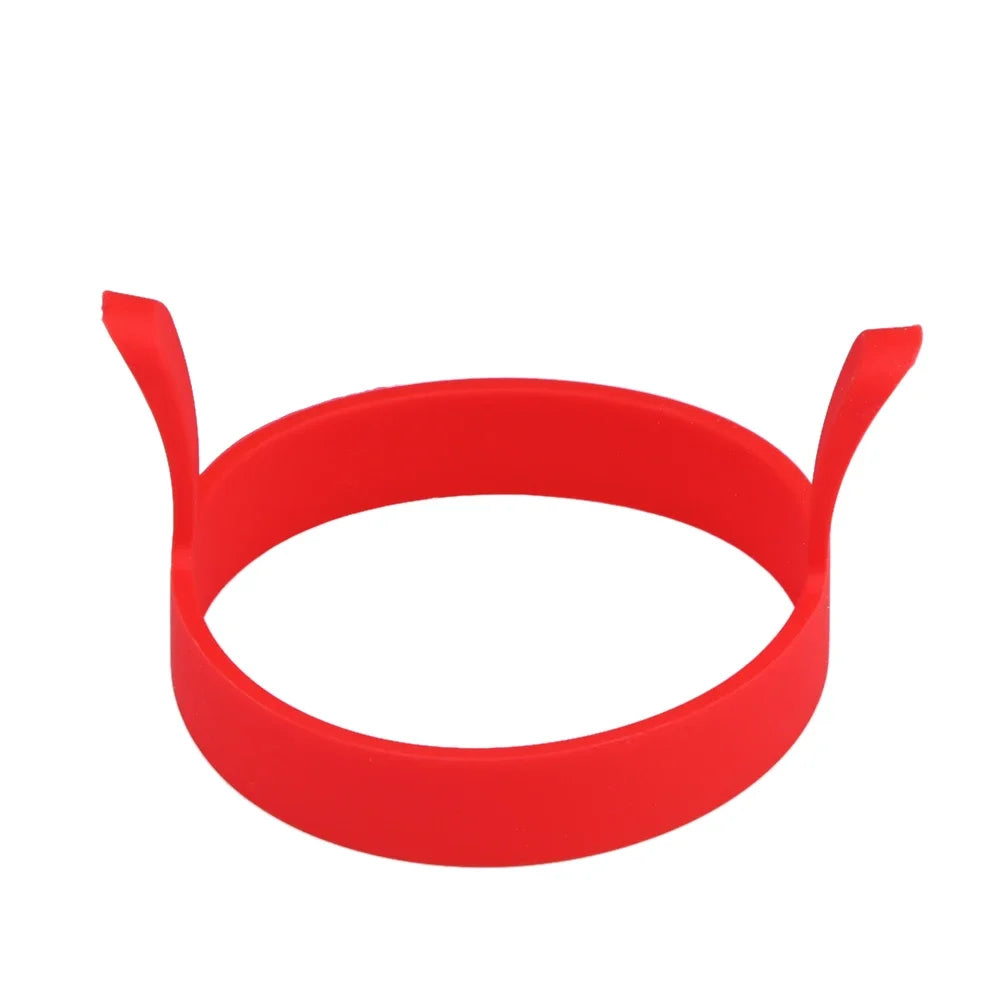 8X Silicone Ring Fried Egg Mold Nonstick Pancake Ring Molds Heat Resistant Multi-function Portable Creative for Cooking DIY Tool